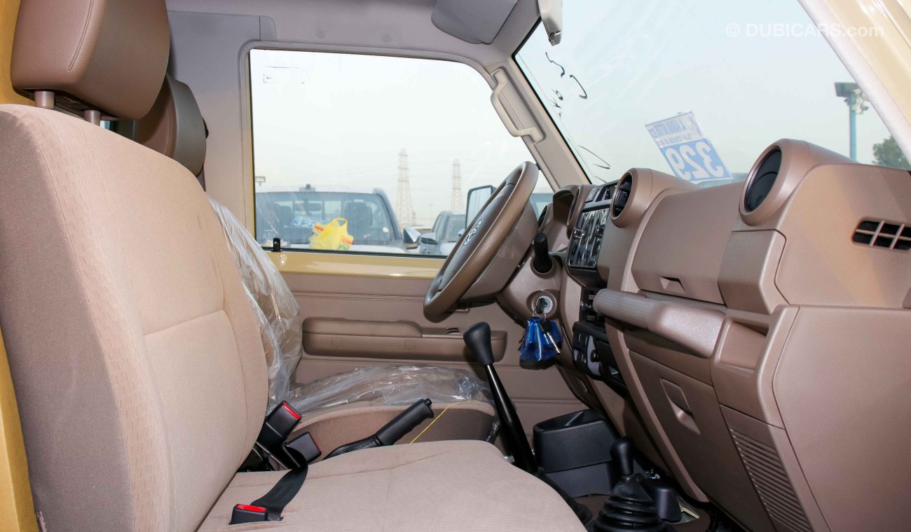 Toyota Land Cruiser Pick Up تويوتا لاندكروزر بيك اب ديزل SINGLE CAB 4WD  4.2L V6  diesel M/T