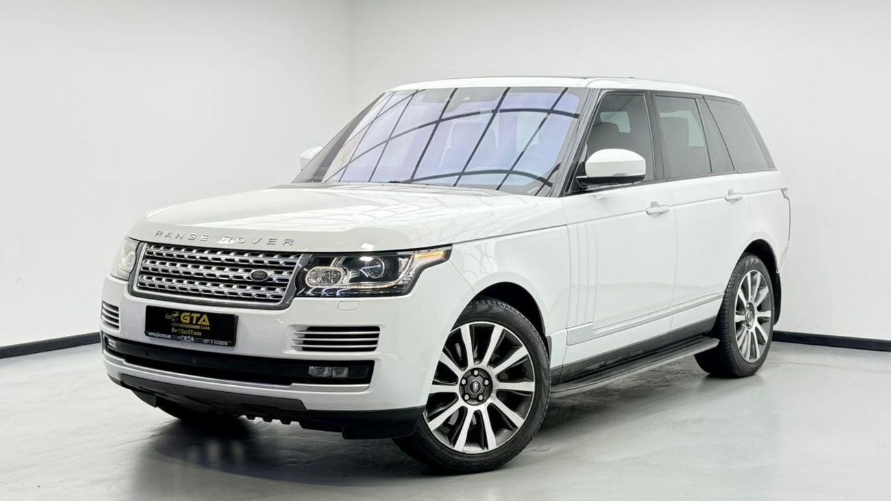 لاند روفر رينج روفر 2017 Range Rover Vogue SE Supercharged, 2026 RR Warranty, 2029 RR Service Pack, Fully Loaded, GCC