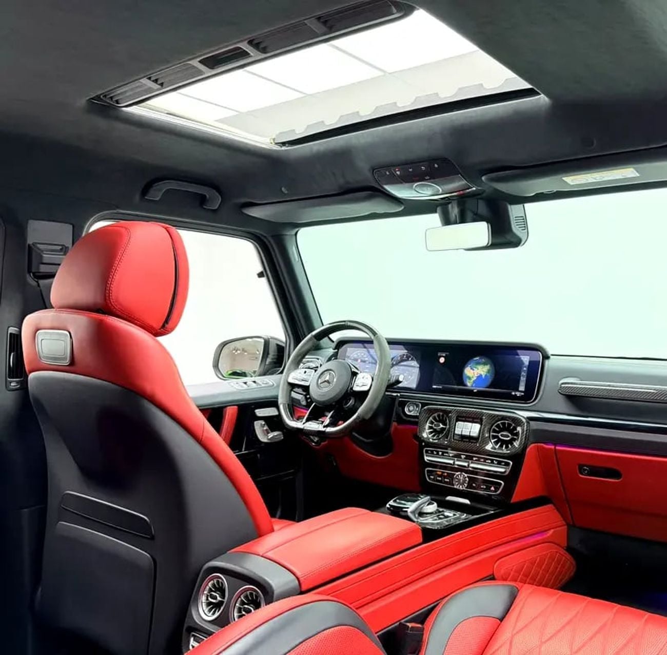 Mercedes Benz G63 AMG G63 With Brabus G800 Kit, Warranty, Full MB Service History, Fully Loaded, GCC