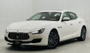 Maserati Ghibli Std 2020 Maserati Ghibli, 2024 Maserati Warranty, Full Maserati Service History, GCC