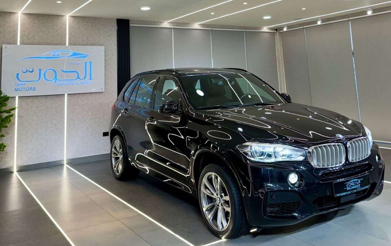 بي أم دبليو X5 50i Luxury 4.4L (7 Seater) AMAZING BMW X5 V8 || 7 SEATS || FULL OPTIONS || GCC II ACCIDENTS FREE I|