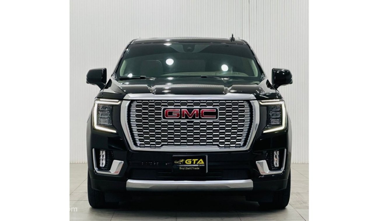 جي أم سي يوكون 2022 GMC Yukon Denali, October 2027 GMC WArranty, Fully Loaded, Low Kms, GCC