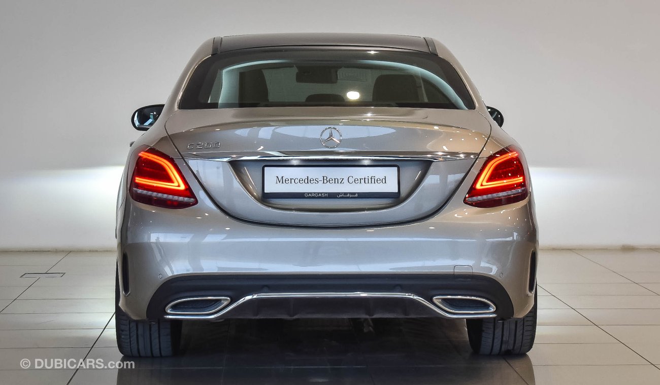 مرسيدس بنز C200 SALOON / Reference: VSB 31430 Certified Pre-Owned