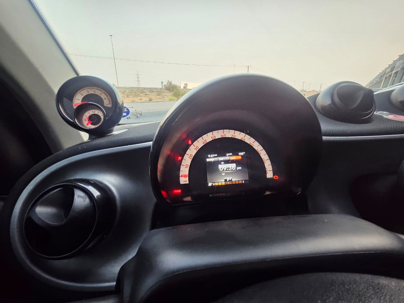 سمارت فورتو no accident