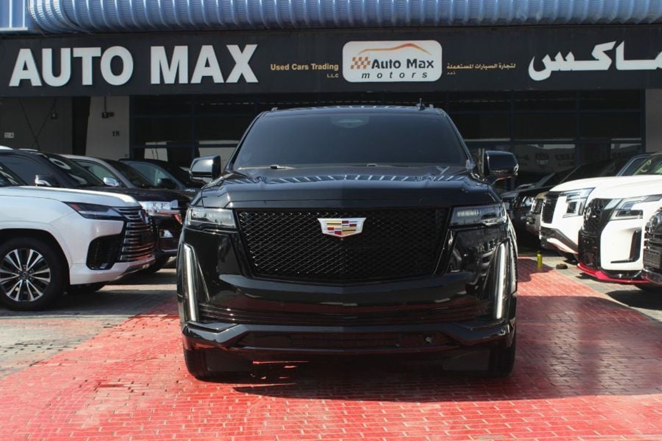 كاديلاك إسكالاد 600 Black Edition XL, GCC Under Warranty&Service Contract from Local Dealer