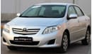 Toyota Corolla Toyota Corolla 2010 GCC, in excellent condition, without accidents, very clean from inside and outsi