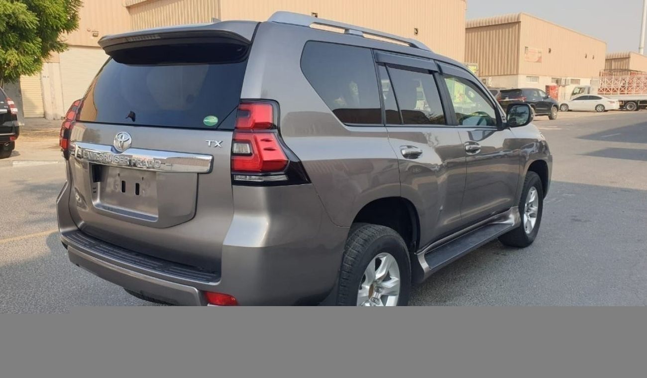 Toyota Prado RHD Diesel full option 7 seats leather seats electric seats with sunroof facelifted from inside and