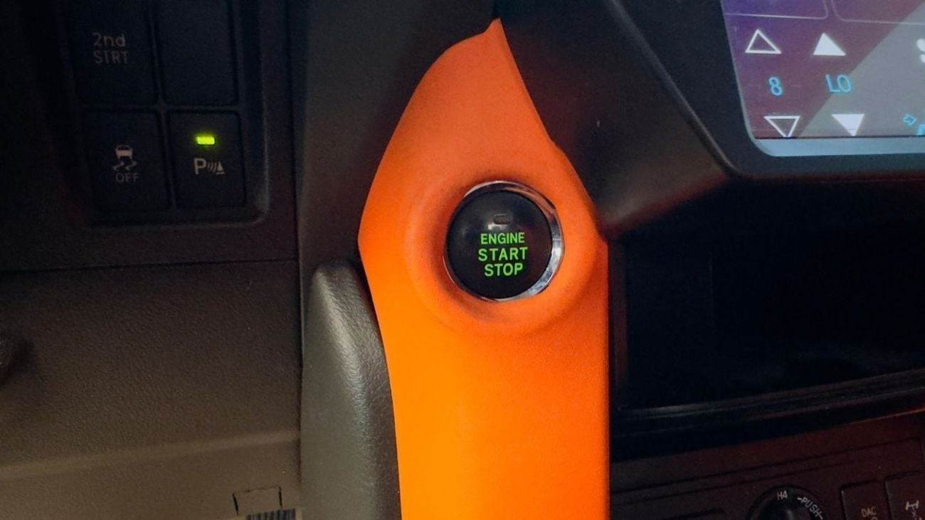 Toyota Prado MODIFIED TO 2023 PRADO | PREMIUM ORANGE LEATHER SEATS | 4.0L DIESEL | LHD | 2011