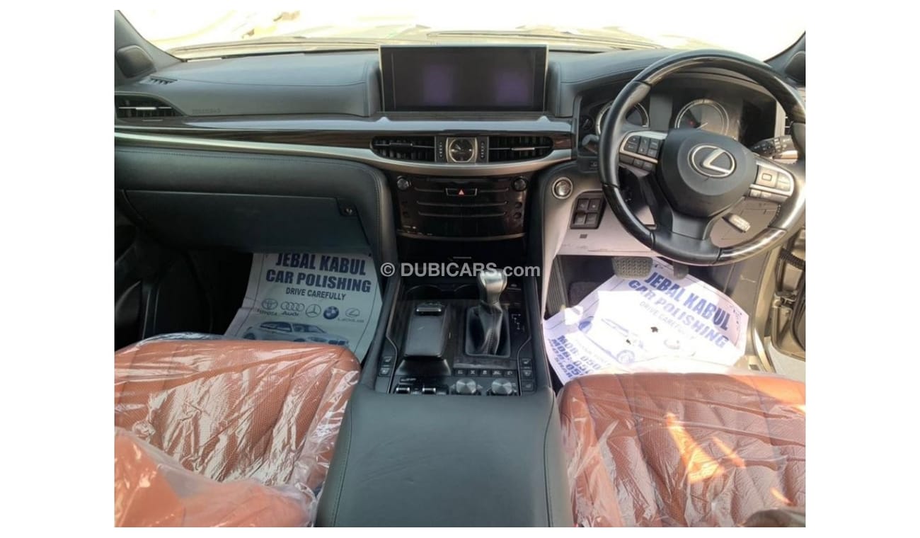 Lexus LX 570 2020 Gold [Right-Hand Drive] 5.7CC Push Start Full Option Sunroof Leather Seats Perfect Condition