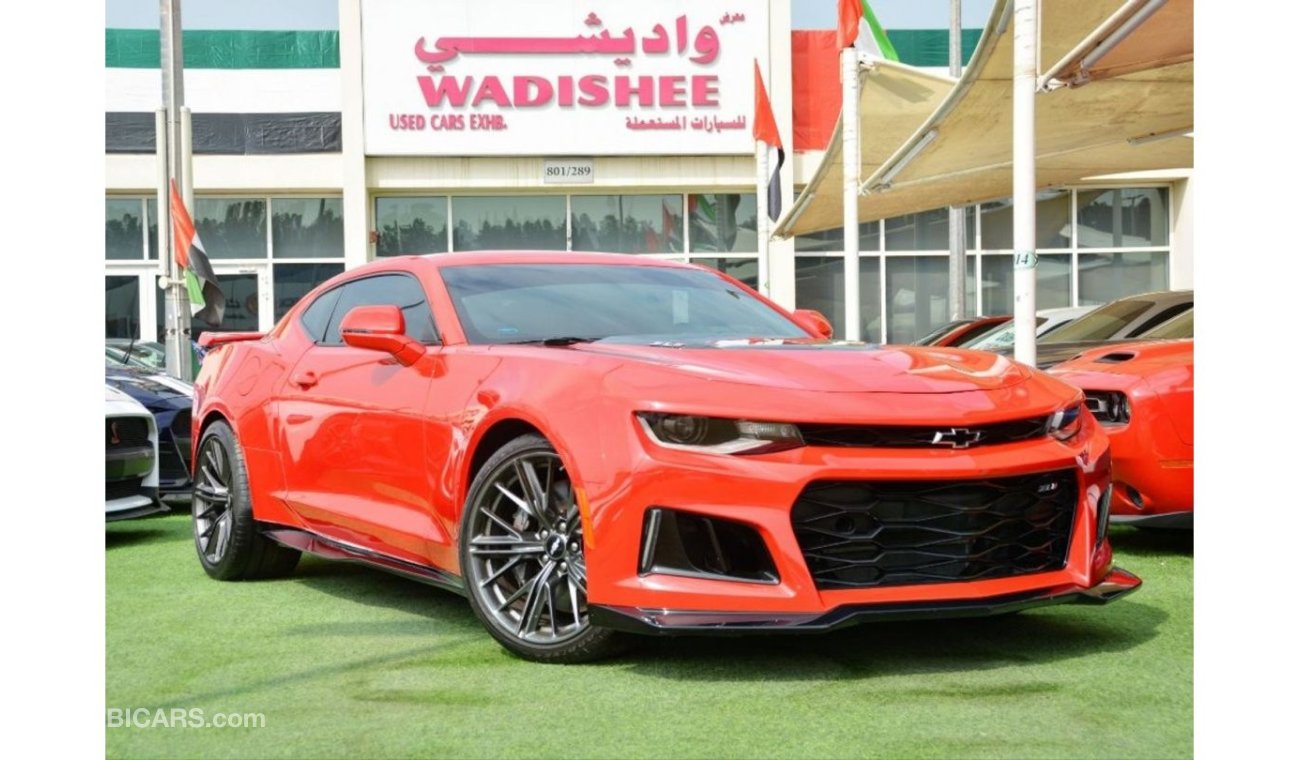 Chevrolet Camaro Chevrolet Camaro ZL1 V8 2018, Super Charged, 580 HP, GCC Spec, Full Option, Low Miles