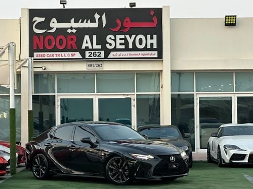 لكزس IS 350 F SPORT لكزس IS 350 F سبورت، خليجية، كاملة المواصفات، بحالة ممتازة