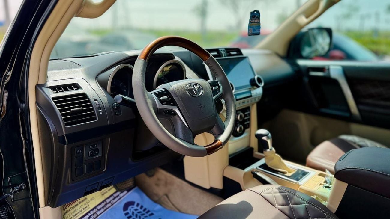 Toyota Prado 2013 | 2.7L PETROL | AT | LHD | MODIFIED TO 2023 MODEL | REAR HEADREST LCD SCREEN