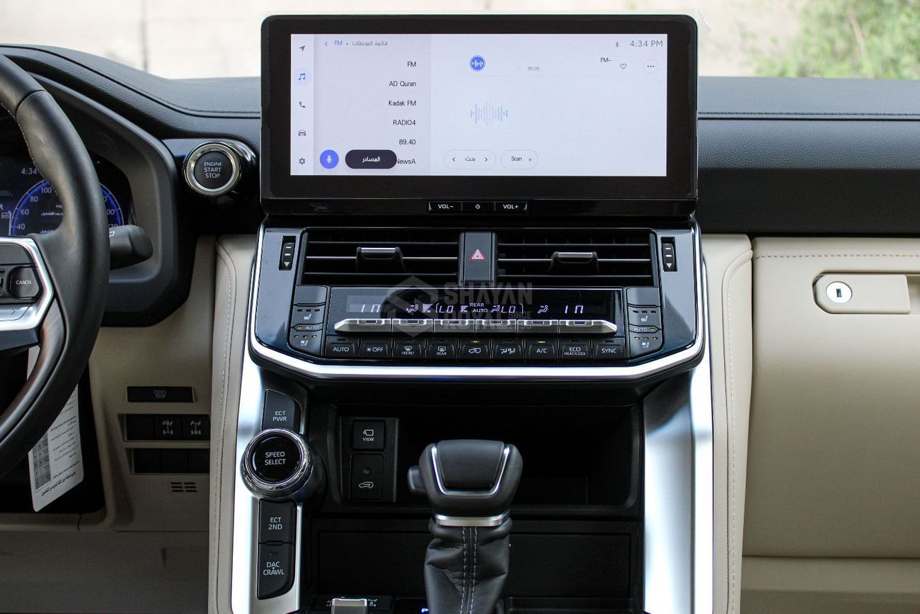 تويوتا لاند كروزر LHD LC300 4.0L PETROL V6 VX-V FULL OPTION WITH RADAR 4WD AT 7S 2025MY