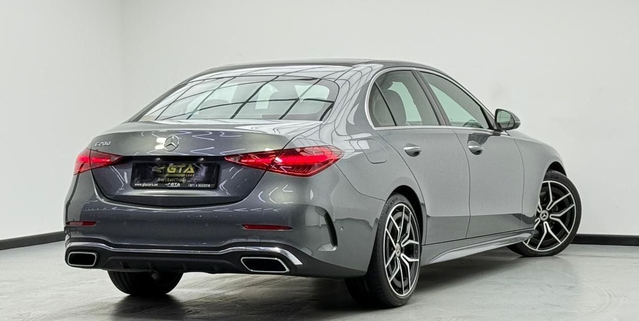 مرسيدس بنز C 200 2022 Mercedes Benz C200 AMG Premium, 2027 MB Warranty + Service Pack, Fully Loaded, GCC