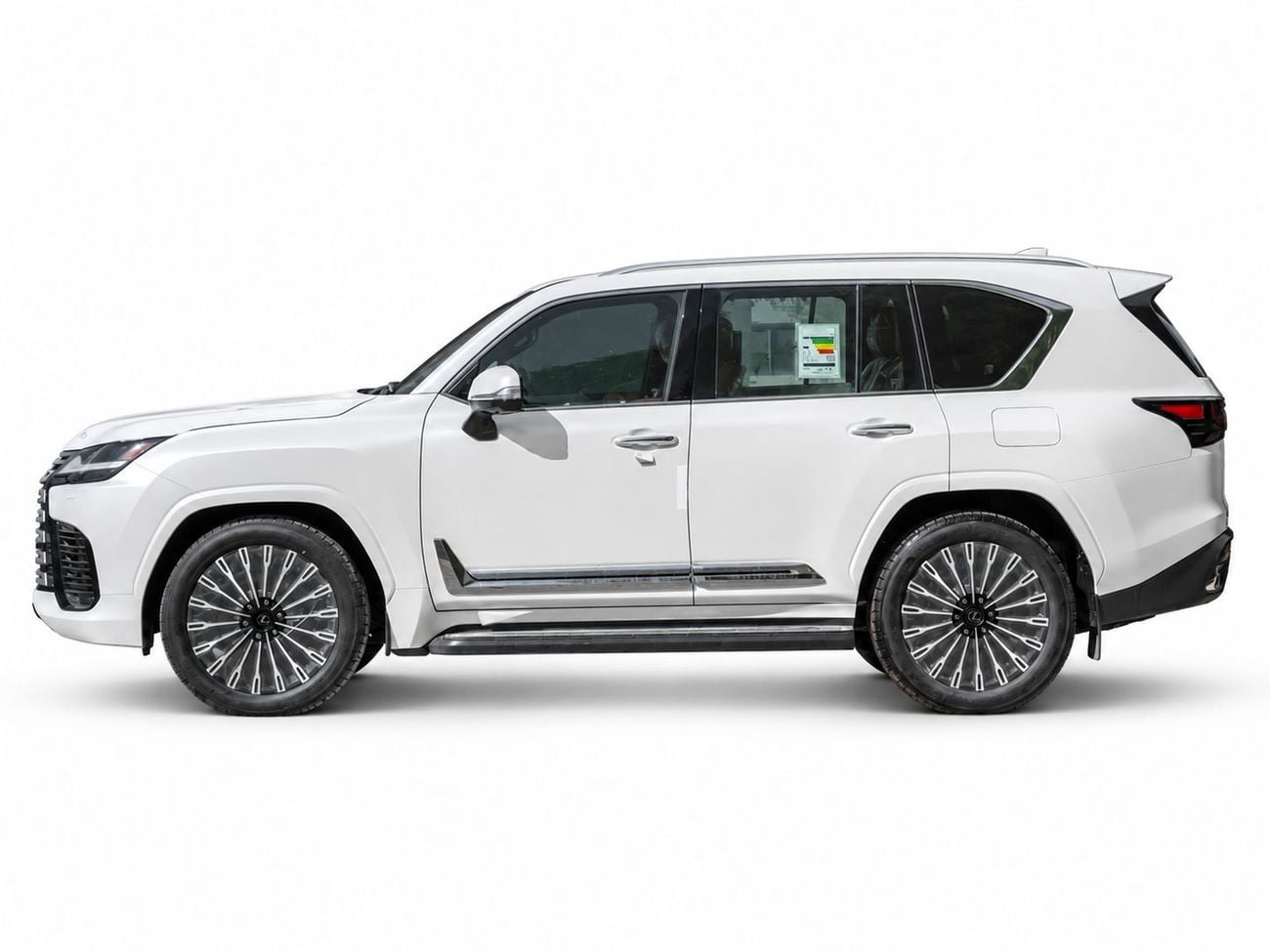 لكزس LX 700h VIP ECTAV0008 - لكزس LX700h VIP موديل 2026 - محرك 3.5 لتر هجين أوتوماتيكي - لون أبيض مع مقصورة داخلية بل