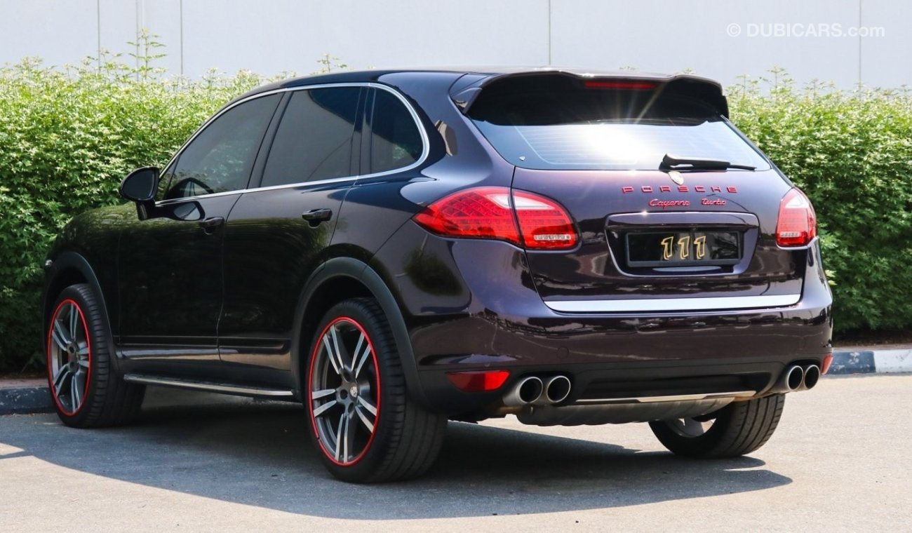 Porsche Cayenne Turbo / GCC Specifications