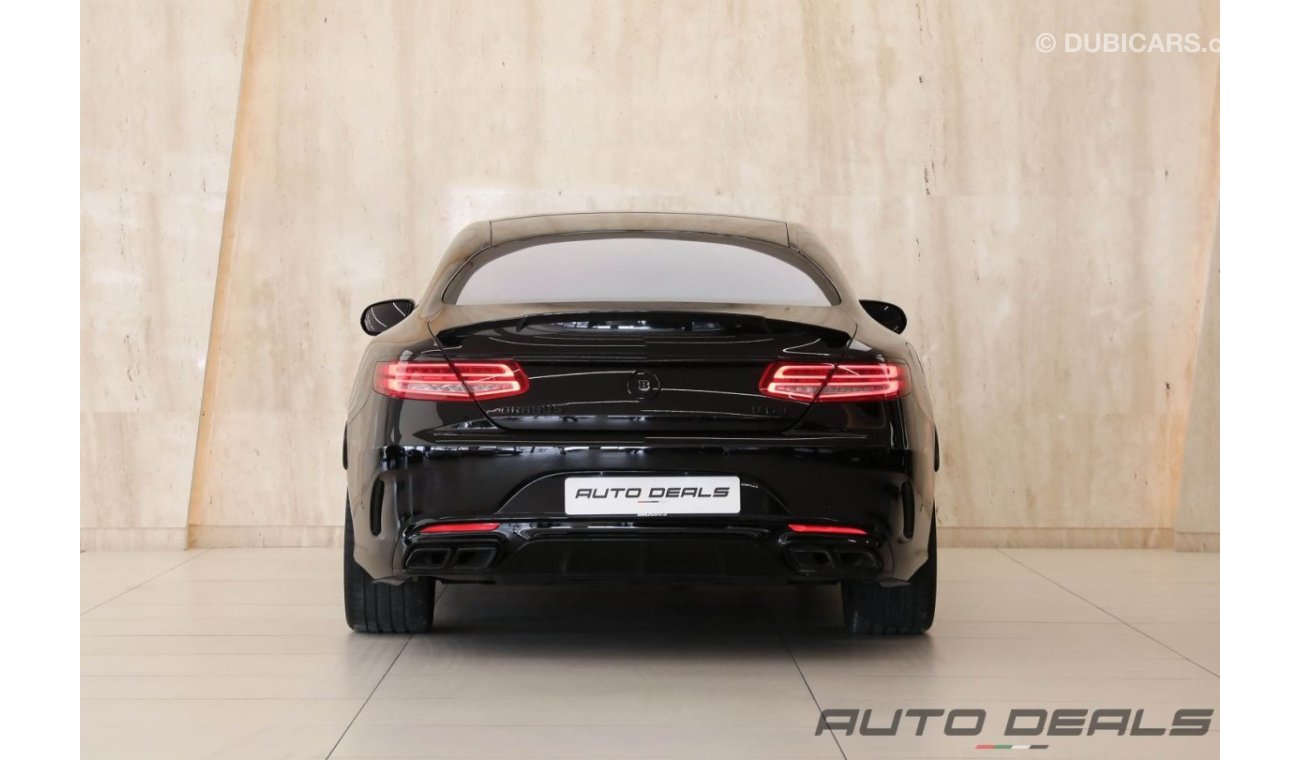 مرسيدس بنز S 63 AMG AMG Brabus B63 | 2015 - Top of the Line - Excellent Condition | 6.0L V8