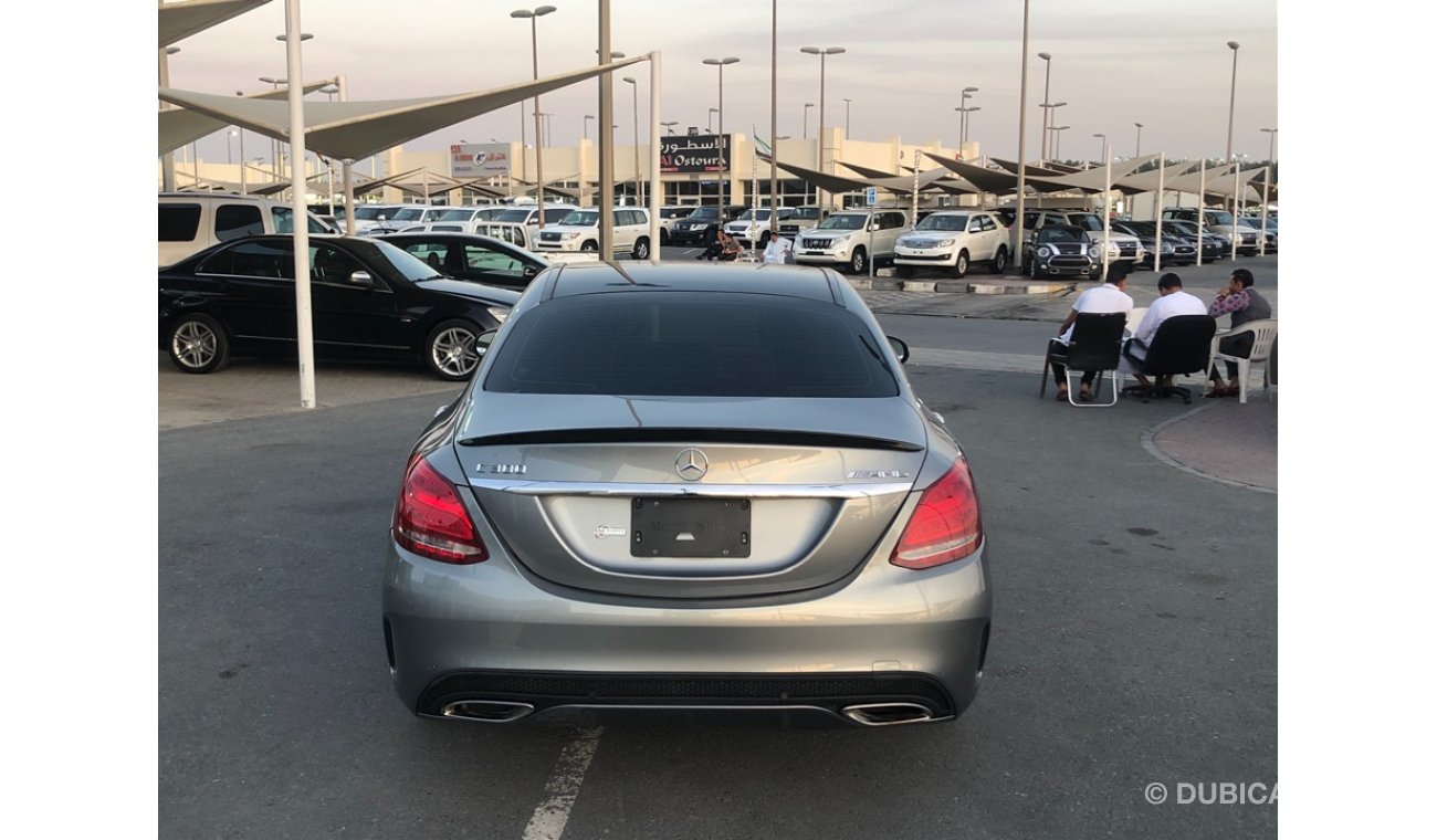 Mercedes-Benz C 300 MERCEDES BENZ C300 model 2015 GCC car prefect condition full option low mileage panoramic roof leat