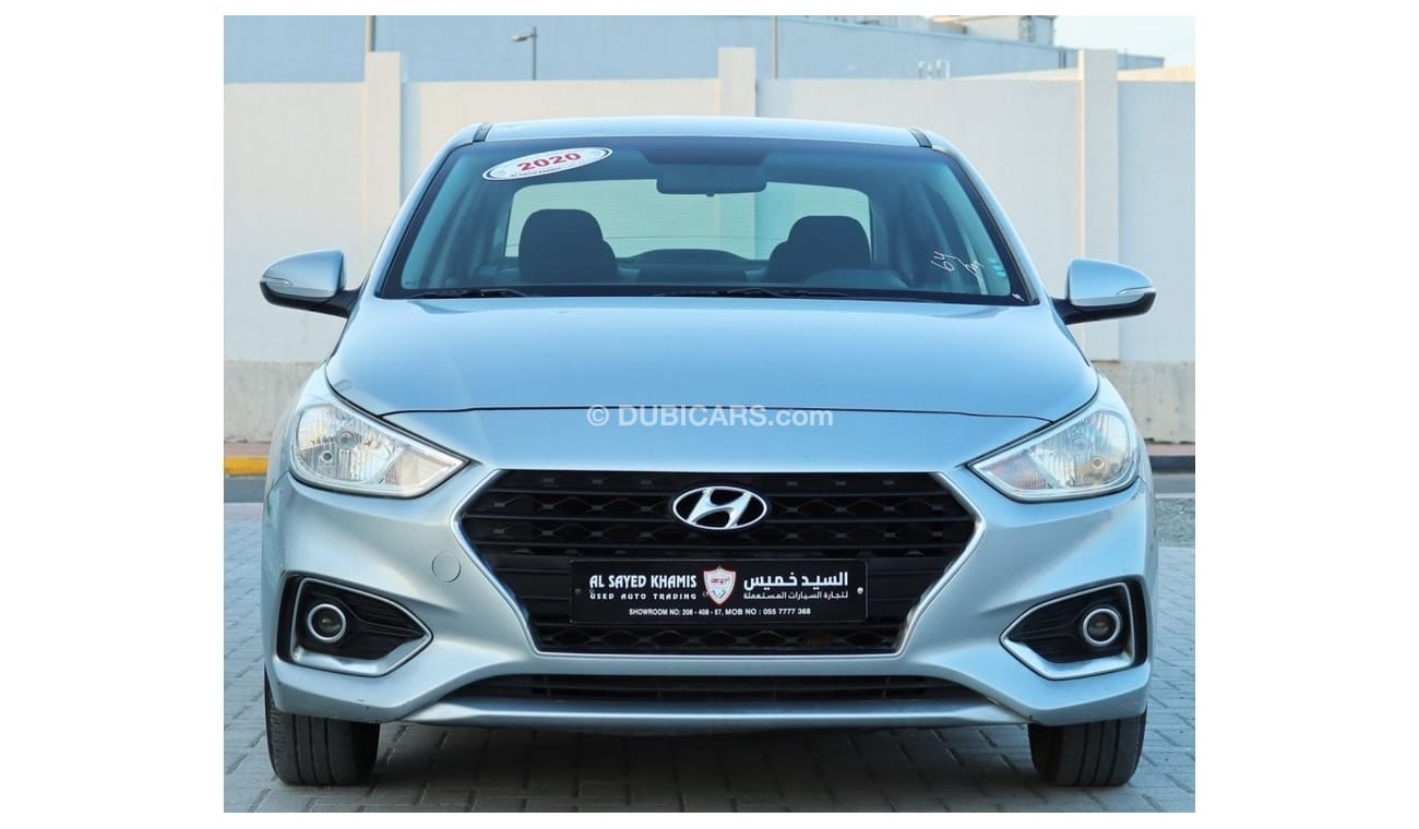 Hyundai Accent Base Hyundai Accent 2020 GCC in excellent condition