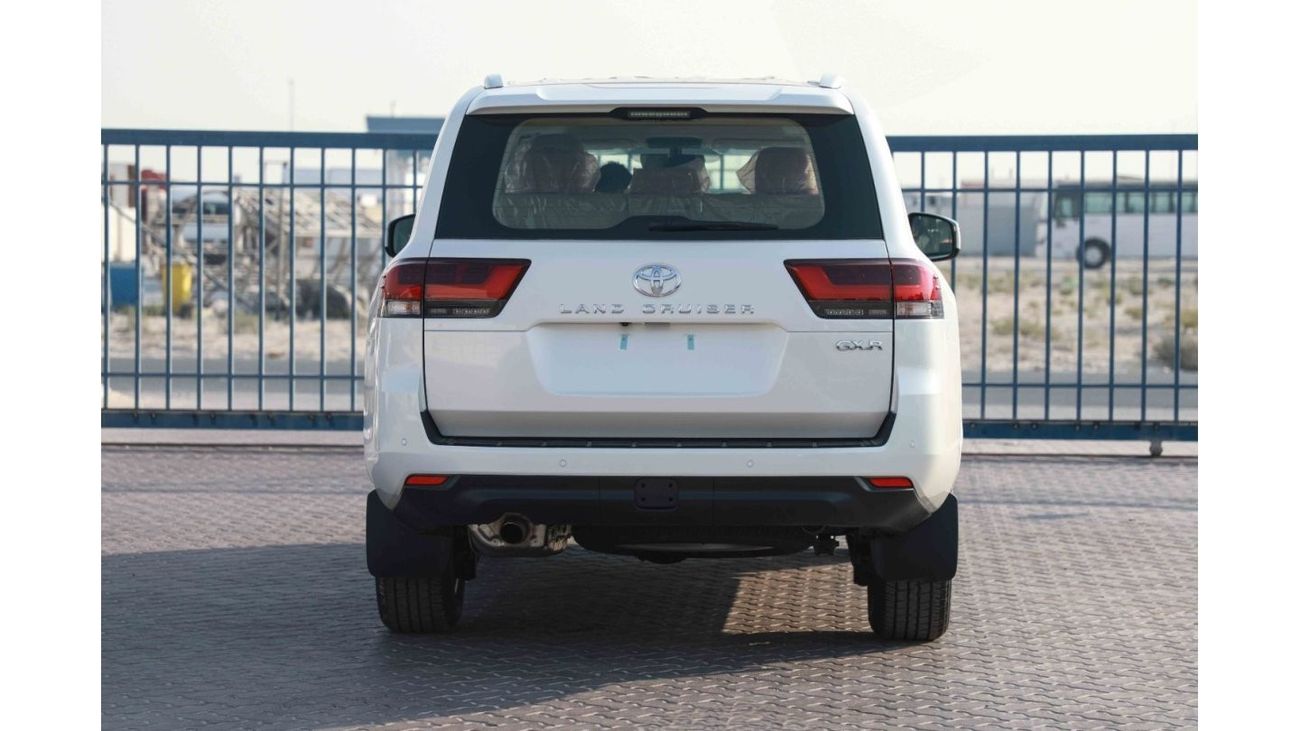 Toyota Land Cruiser 2024 Toyota LC300 4.0 GXR - White Pearl inside Beige | Export Only