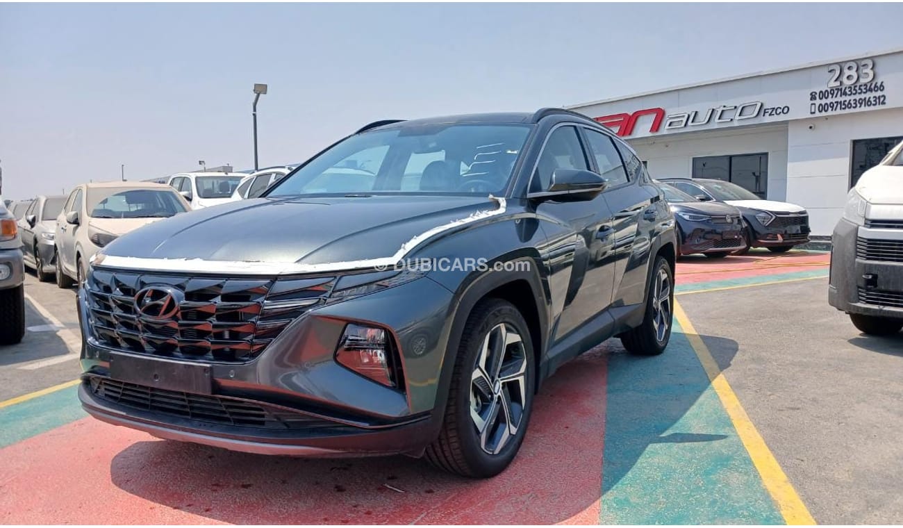 New Hyundai Tucson 2023 model Amazon Gray Color FWD 1.6L Turbo Petrol ⛽