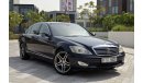 Mercedes-Benz S 350 Fully Loaded in Perfect Condition