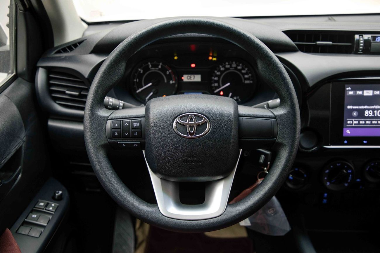 Toyota Hilux DLS 2.4L - White Inside Maroon | Export Only