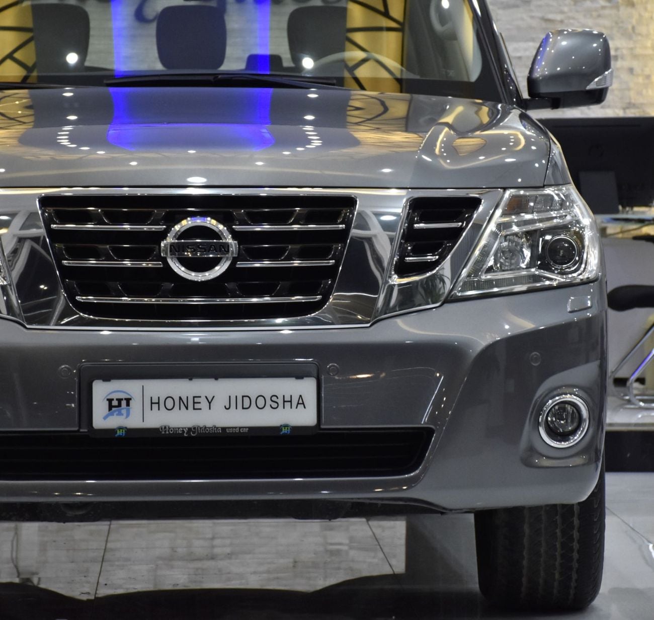Nissan Patrol LE TITANIUM EXCELLENT DEAL for our Nissan Patrol Titanium V8 ( 2018 Model ) in Grey Color GCC Specs