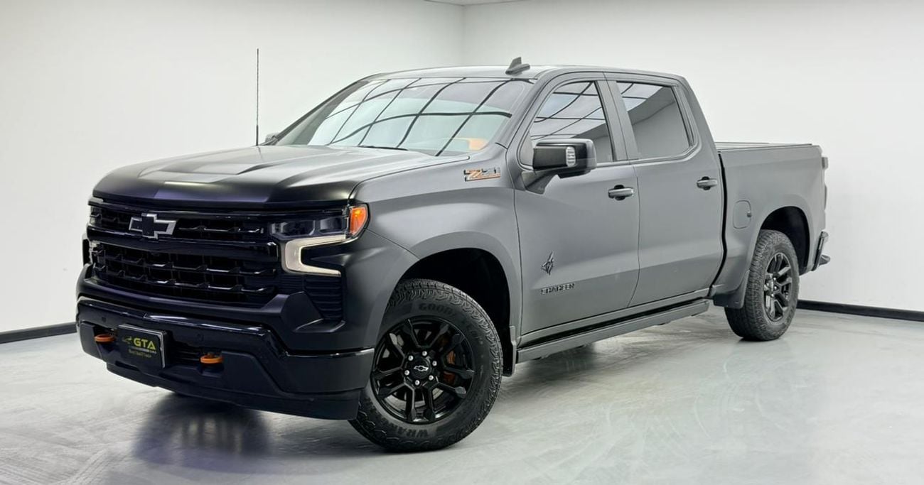 شيفروليه سيلفارادو 2024 Chevrolet Silverado Trail Boss Z71 Shaheen Edition, 2028 Chevrolet Warranty, Very Low Km, GCC