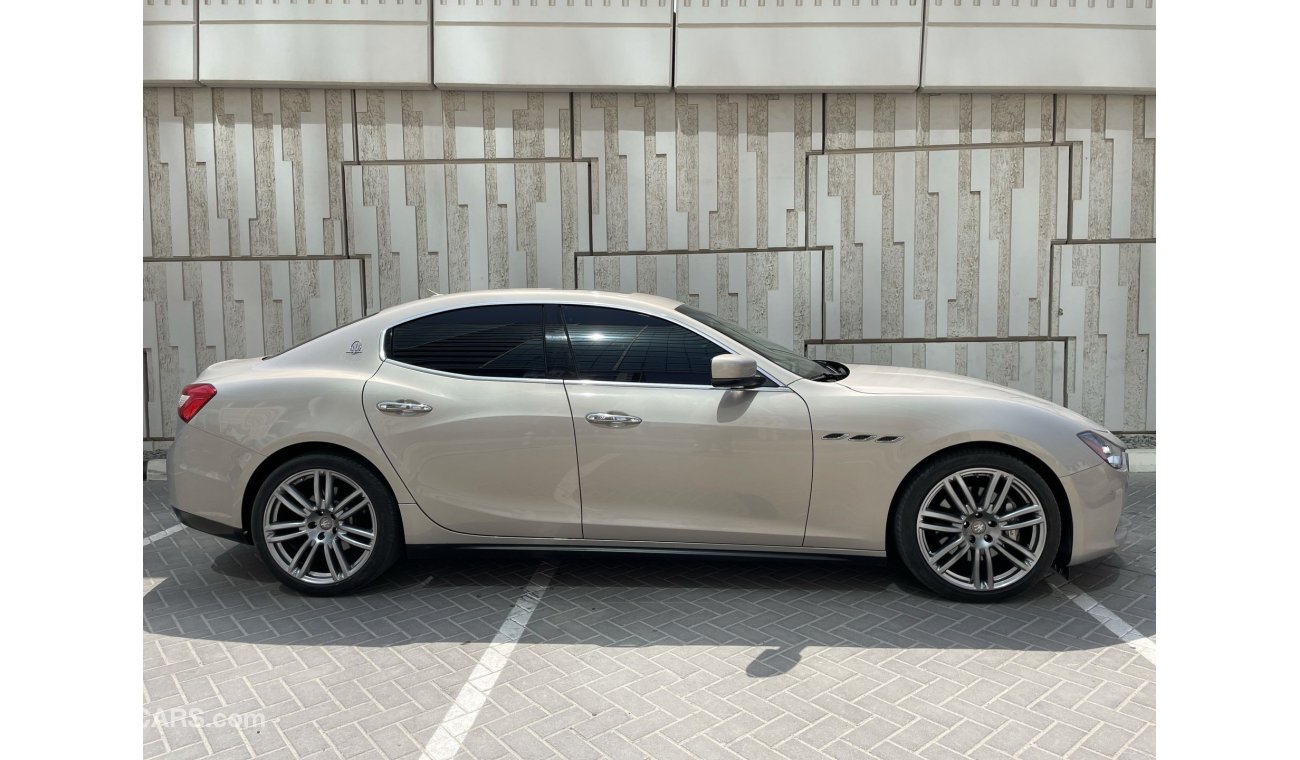 Maserati Ghibli Ghibli 3.0L | GCC | EXCELLENT CONDITION | FREE 2 YEAR WARRANTY | FREE REGISTRATION | 1 YEAR FREE INS