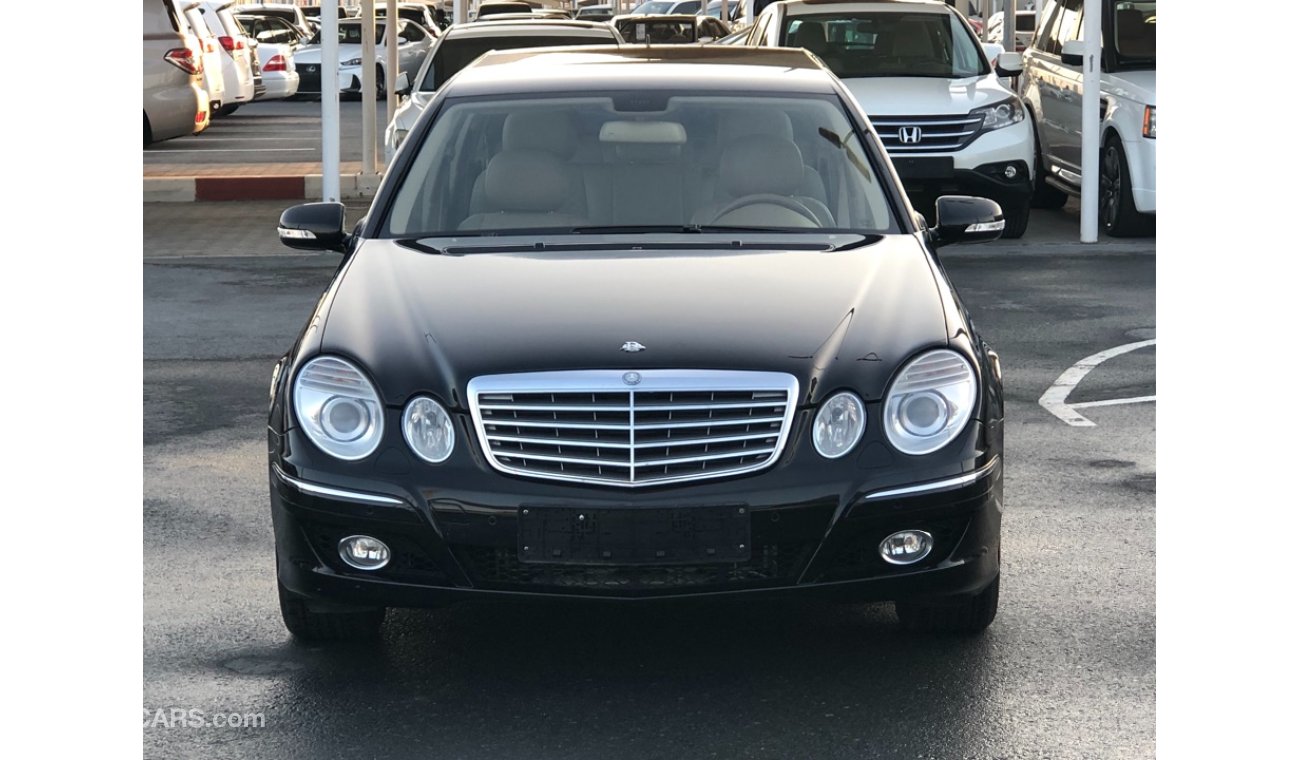 مرسيدس بنز E 350 موديل 2007 خليجي فل مواصفات حاله ممتازه من الداخل والخارج كراسي جلد ومثبت سرعه وتحكم كهربي كامل ونظا