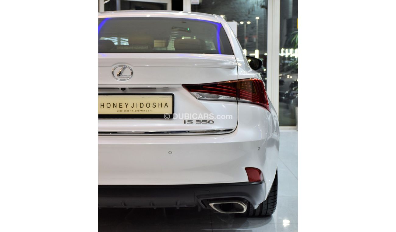 لكزس IS 350 EXCELLENT DEAL for our Lexus IS350 ( 2017 Model! ) in White Color! GCC Specs
