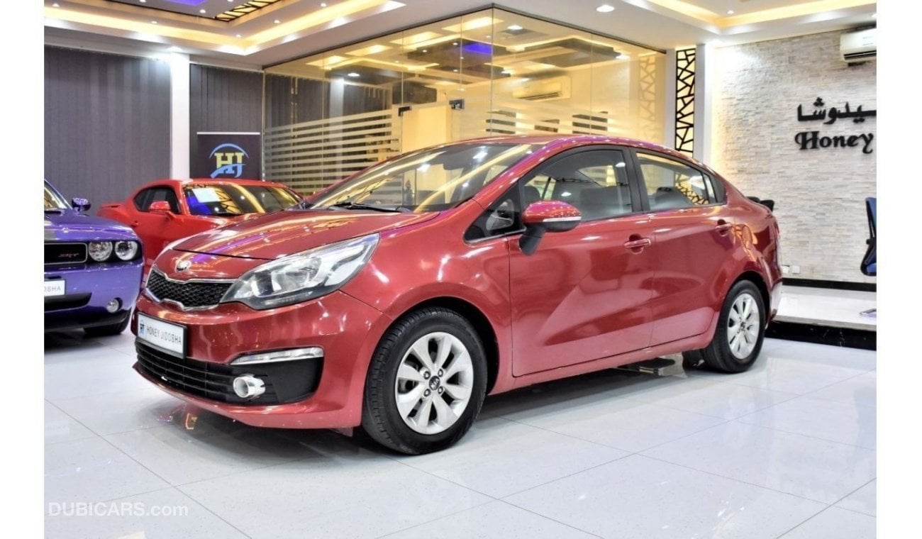 كيا ريو EXCELLENT DEAL for our KIA Rio ( 2016 Model ) in Red Color GCC Specs