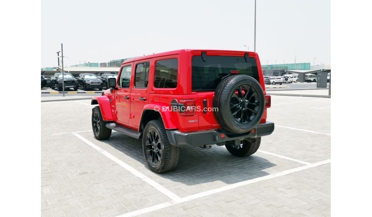 Jeep Wrangler Jeep Wrangler Sahara ( Hybrid ) - 2021 - Red