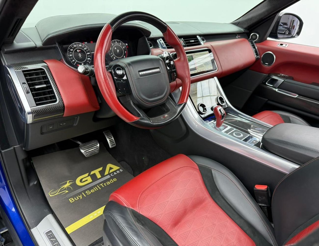 لاند روفر رينج روفر سبورت SVR 5.0L (575 HP) AWD 2021 Range Rover Sport SVR, 2026 RR Warranty, Fully Loaded, Excellent Conditio