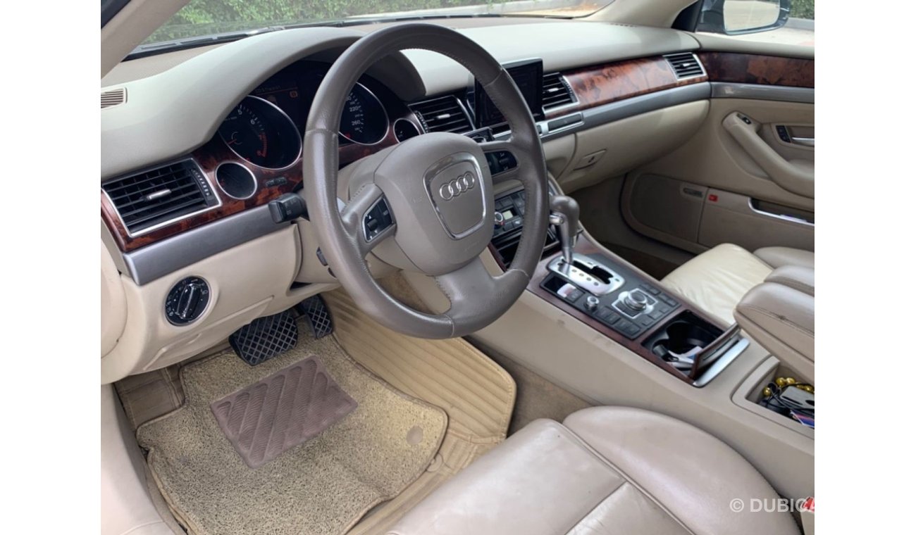 Audi A8 Audi A8 model 2008 color (olive green)