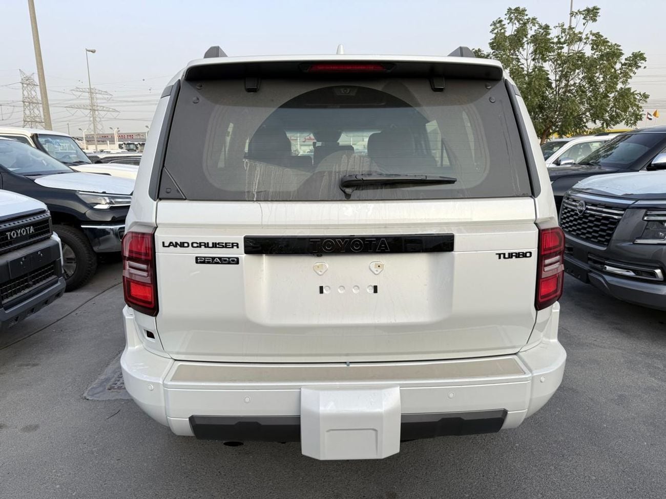تويوتا برادو Toyota Prado Luxury 2.4L With panoramic 2026 White (Export Only)