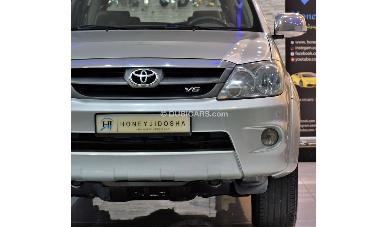 Toyota Fortuner EXCELLENT DEAL for our Toyota Fortuner SR5 V6 ( 2008 Model! ) in Beige Color! GCC Specs