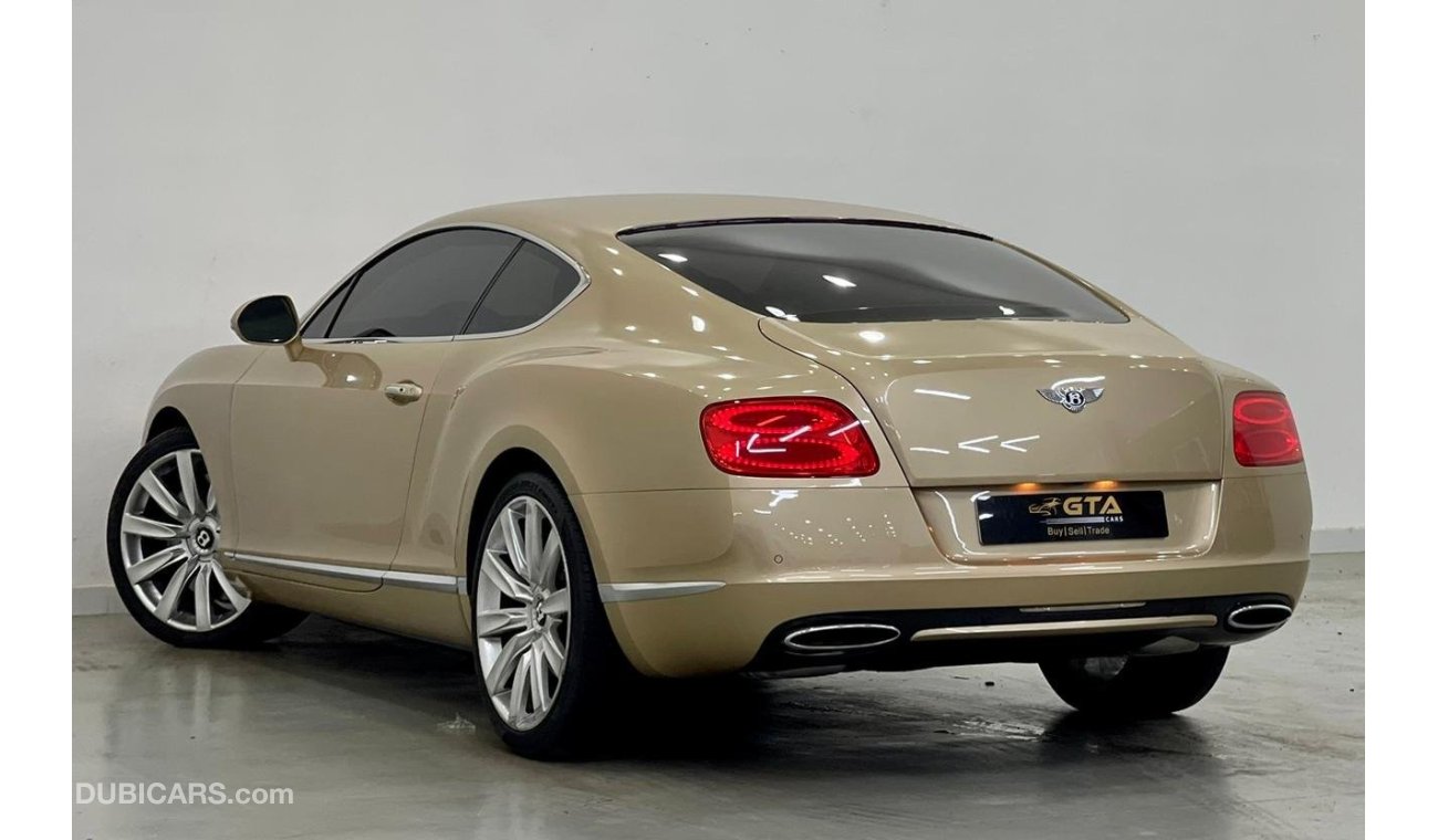 بنتلي كونتيننتال جي تي 2013 Bentley Continental GT W12, Full Service History, GCC