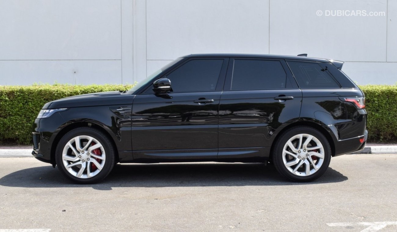 Land Rover Range Rover Sport Supercharged / Warranty and Service Contract / GCC Specifications