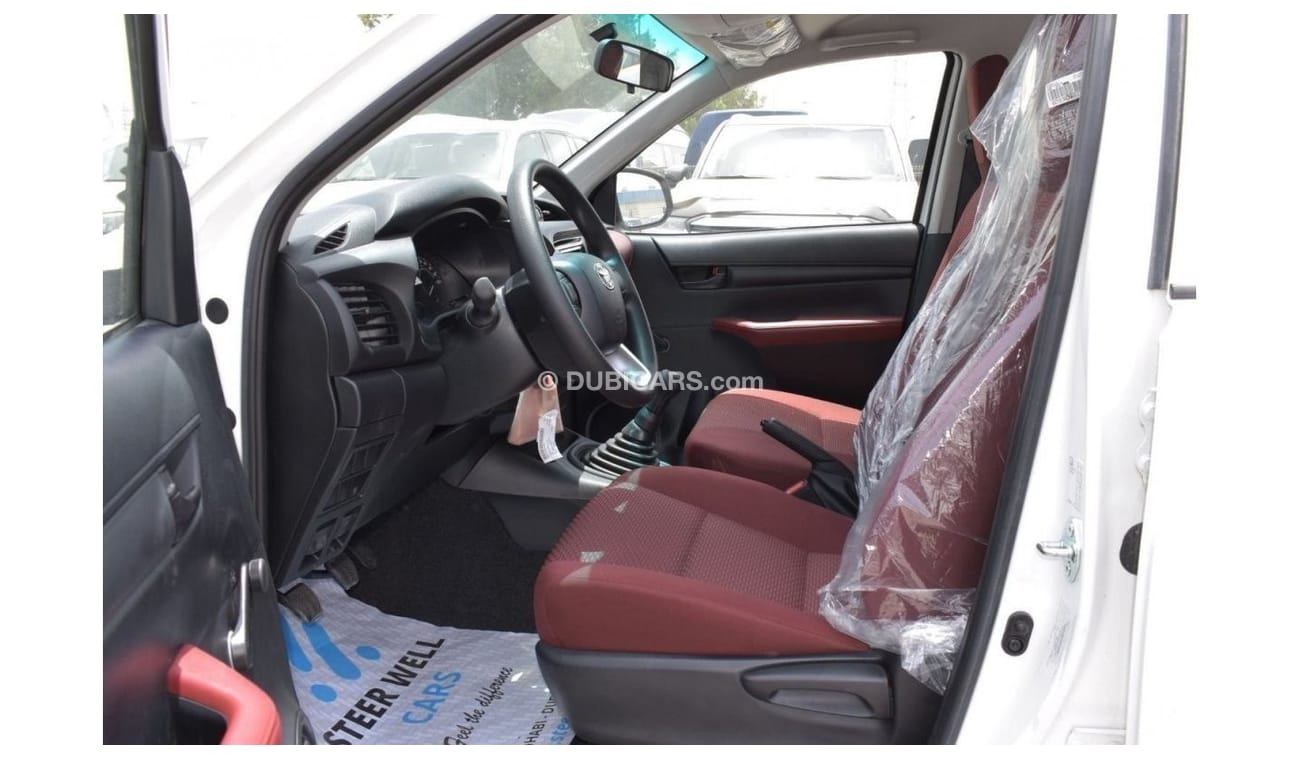 Toyota Hilux 2021 | 2.7L DLX 4X2 BASIC DC MT WITH FABRIC SEATS AND PETROL PICKUP