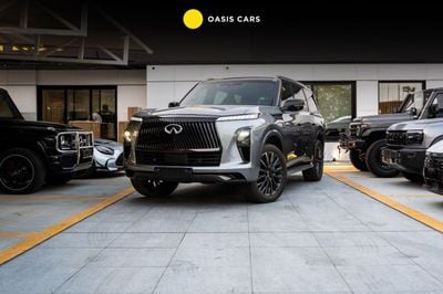 Infiniti QX80 AUTOGRAPH BENCH CHAIRS Autograph 2025 GCC Specs Agency Warranty Full Service History 3.5L Twin Turbo
