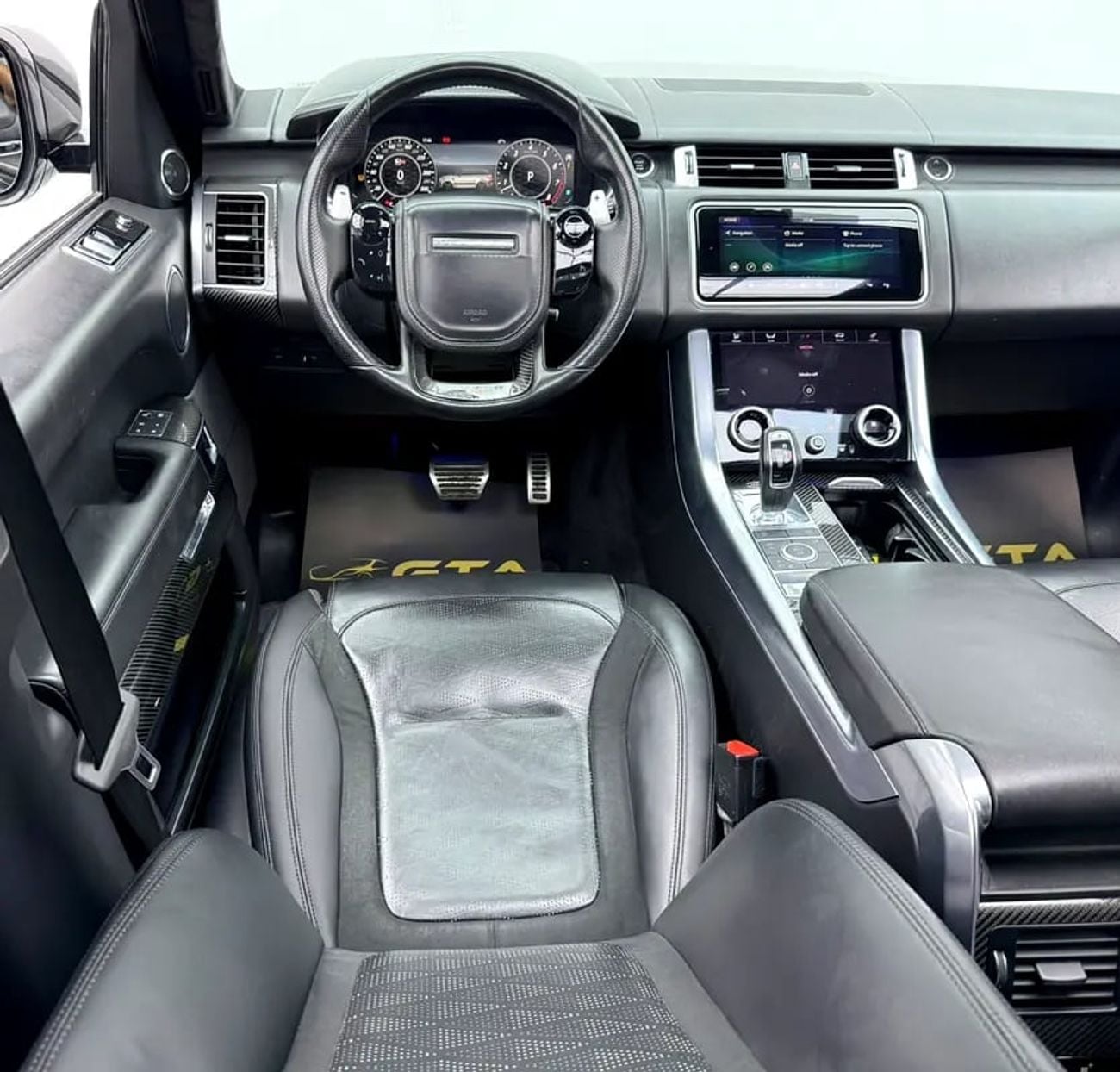 Land Rover Range Rover Sport SVR, Full RR Service History, Carbon Fiber Interior, Fully Loaded, GCC