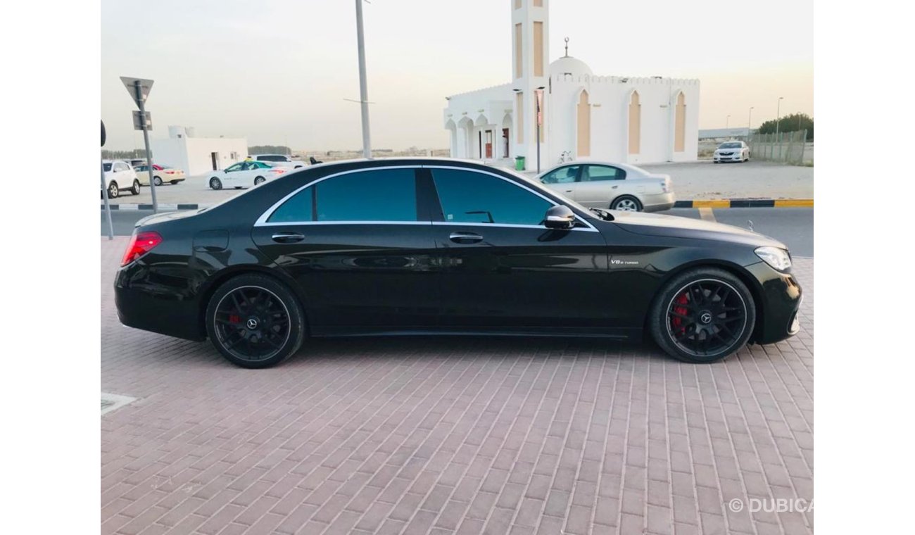 مرسيدس بنز S 550 (Mercedes Benz 2015 S550 (S63 AMG original kit -AMERICAN GCC