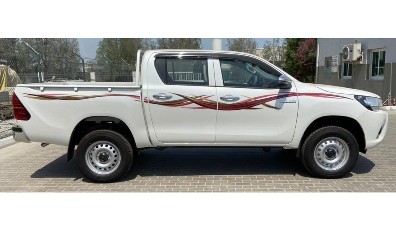 تويوتا هيلوكس DC DIESEL 2.4L 4x4 6MT Plast Bump, AC, 6STR, AIR COMP, 2SPK, 2ABG, AVAILABLE IN COLORS