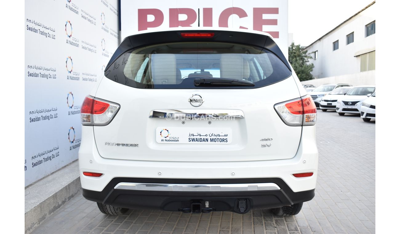 نيسان باثفايندر 3.5L SV 4WD V6 2015 GCC DEALER WARRANTY