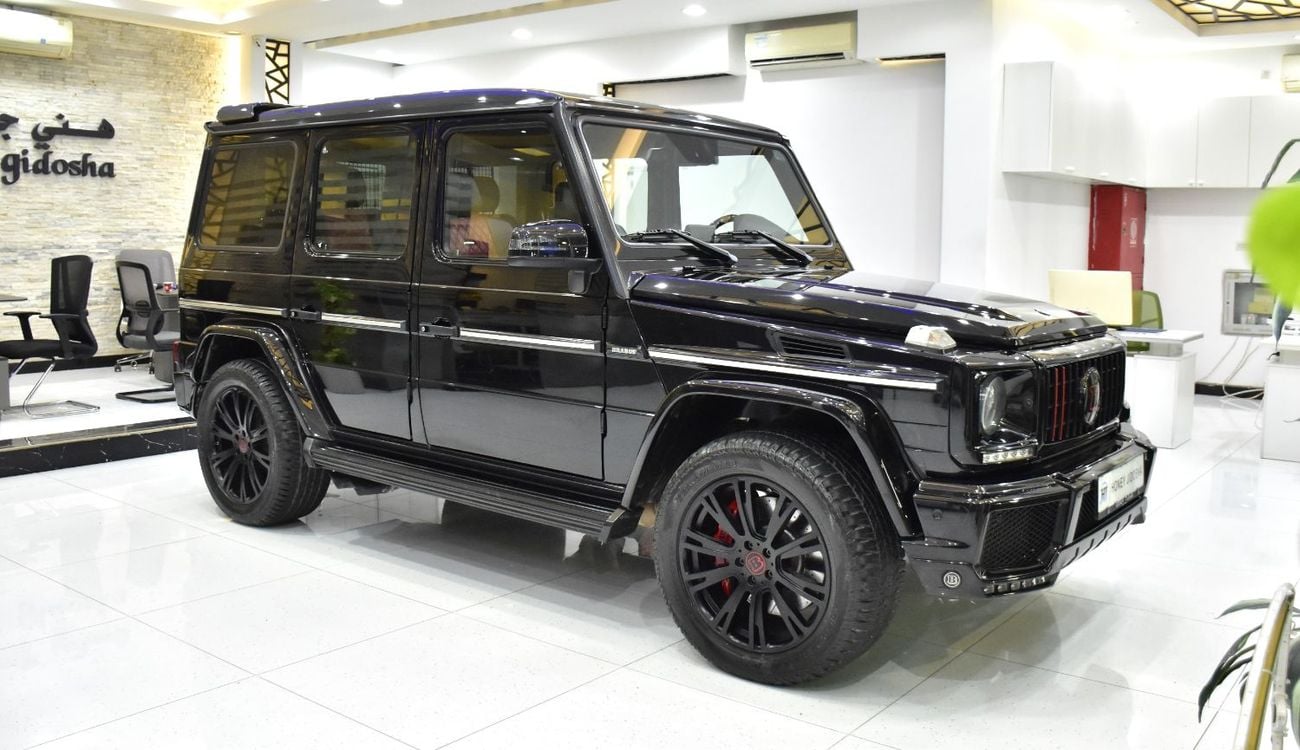مرسيدس بنز G 63 AMG EXCELLENT DEAL for our Mercedes Benz G63 - Brabus Kit ( 2016 Model ) in Black Color European Specs