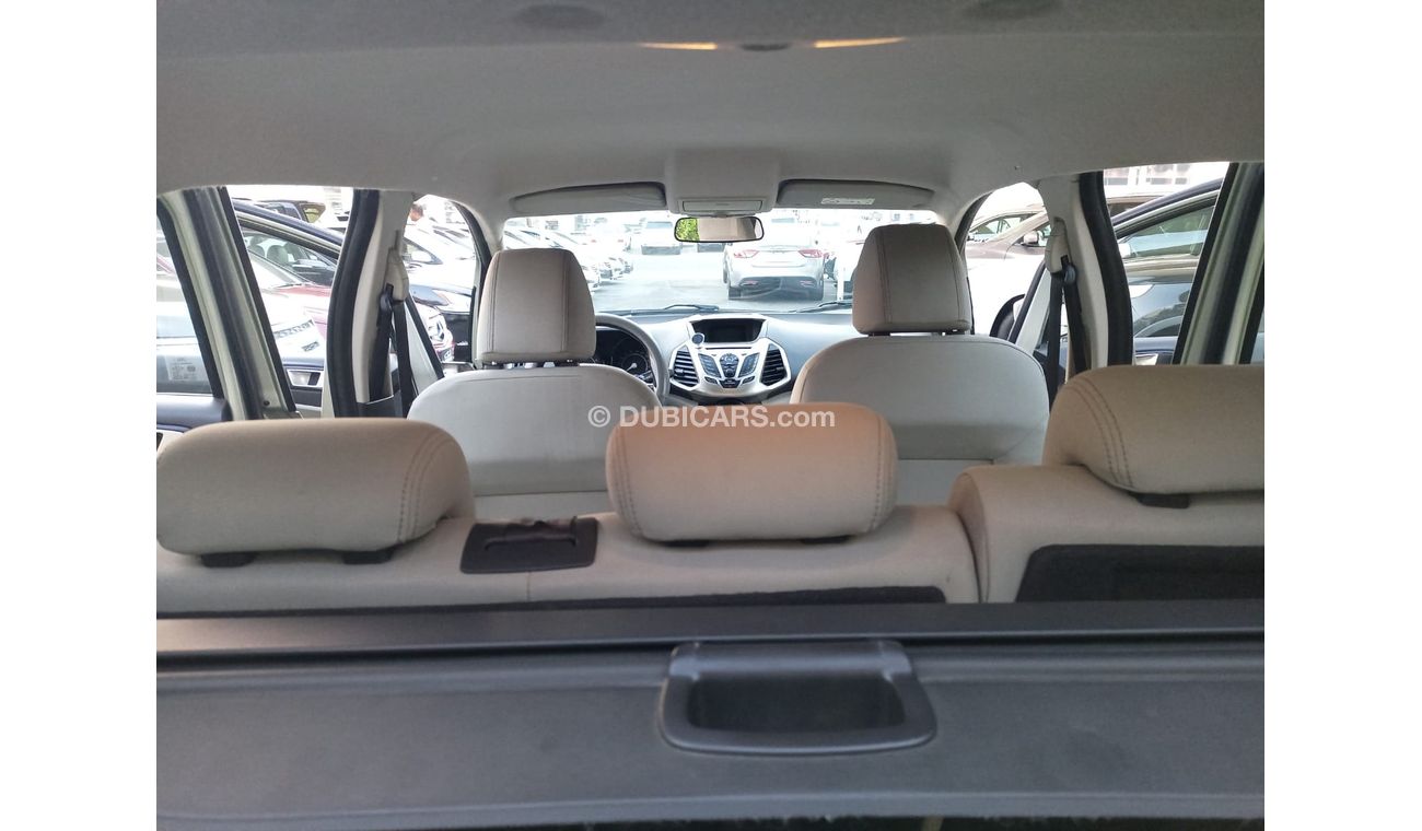 Ford EcoSport 2015 Gulf model, cruise control, rear wing, alloy wheels, fog lights sensors, in excellent condition