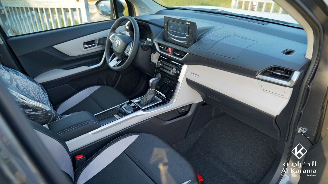 تويوتا فيلوز 1.5L - 7 Seater SUV with Rear Camera - Wireless Charger - AC/Heater