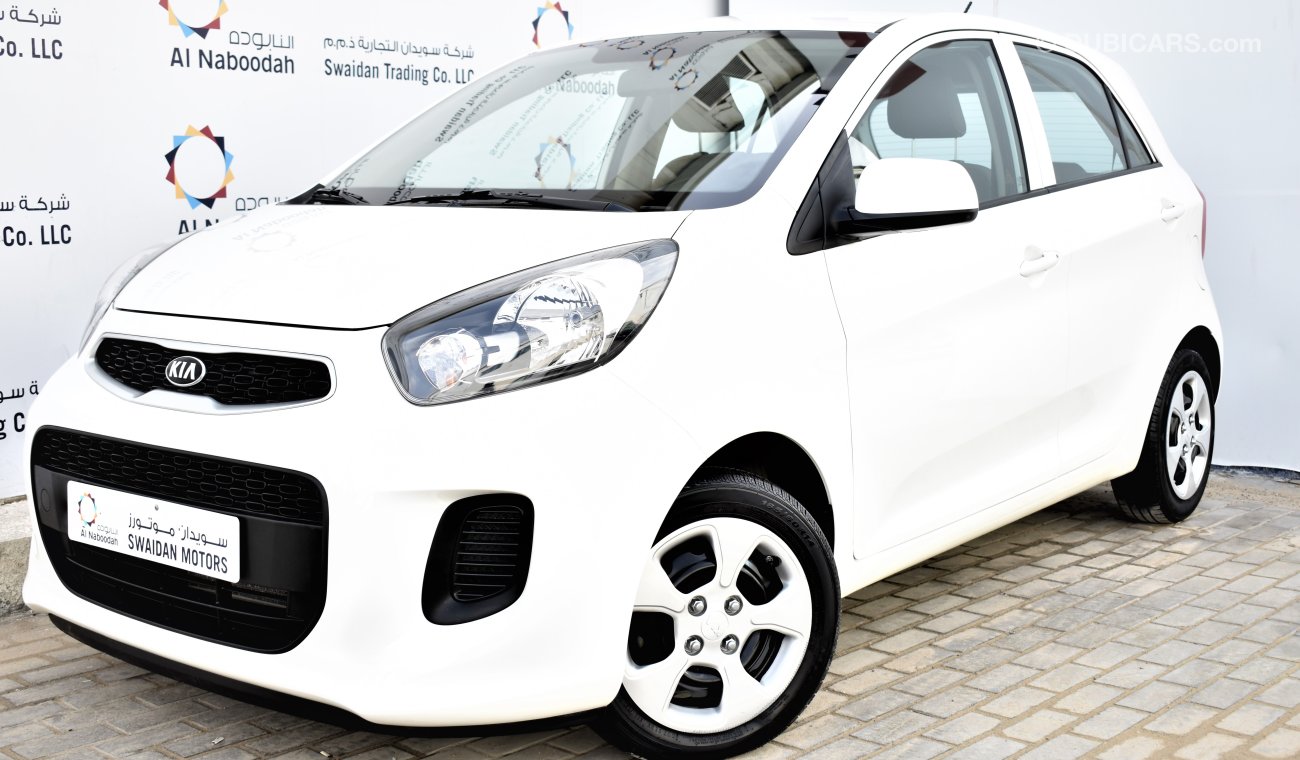 Kia Picanto 1.2L 2017 GCC SPECS WITH DEALER WARRANTY WITH 1 YEAR OR 20K SERVICE CONTRACT